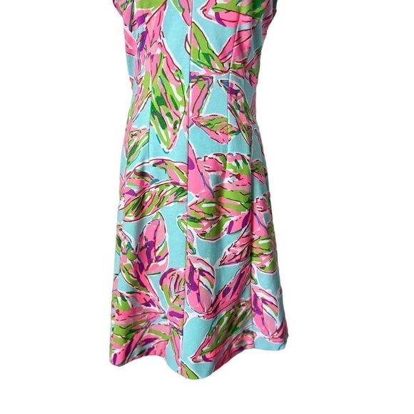 Lilly Pulitzer Briella Dress in the Vias Small Sleeveless Tank Fit Flare Wedding - Picture 2 of 12